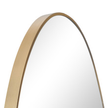 Linda Round Stainless Steel Wall Mirror